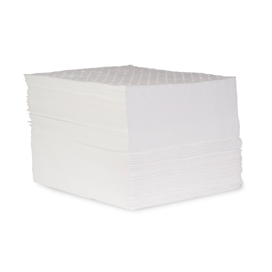 Oil Only Absorbent Pads 15″ x 15″ (200/case) (CG-200)