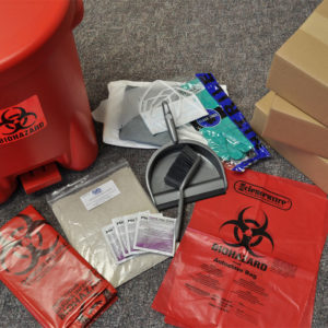 Can-Ross Bio-Hazard System c/w 3 kits & 1 Poly Waste Can (1/case) (CRBIOHAZS)